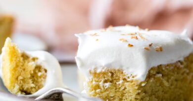Lemon-Coconut Almond Cake – Skinnytaste