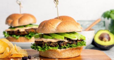 Black Bean Burgers with Chipotle Mayonnaise