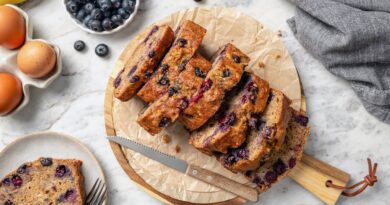 Blueberry Banana Bread | Skinnytaste