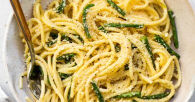 Pasta with Asparagus Recipe (Easy Creamy Spring Pasta)